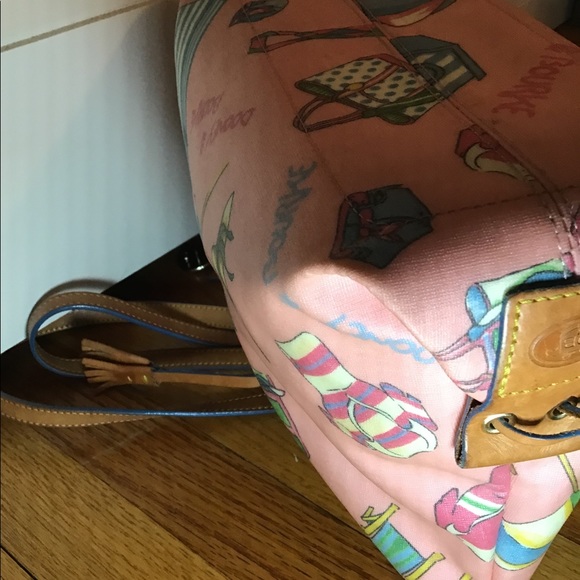 Vintage Dooney & Bourke Beach Themed Handbag - Picture 5 of 16